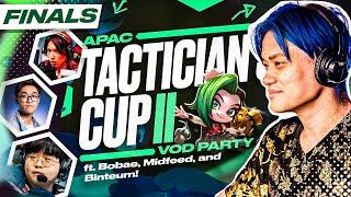 APAC Tactician Cup II Finals VOD Party Ft. Bobae, Midfeed, and Binteum! | Frodan Set 13 VOD