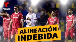 La terrible alineación que le costó caro al Toluca | Telemundo Deportes