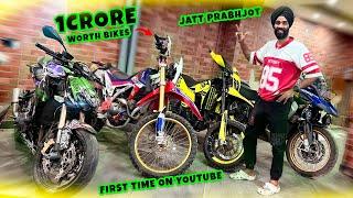 1 CRORE KA BIKES GARAGE | JATT PRABHJOT BIKE COLLECTION