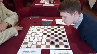 Korolev - Ldokov. Russian Draughts Cup 2020