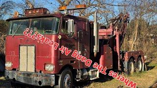 Peterbilt 352 Wrecker!  We are gaining ground here. Won’t Be Long!