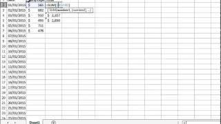 Cumulative Sum-(Hindi) Bhavesh's Excel Tricks