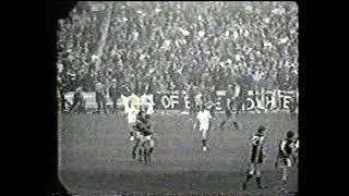 Final minutes of Round 9 1967 Carlton vs Richmond. Hart kicks the winner with seconds to go.