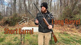 Short Barrel VS. Long Barrel Shotguns