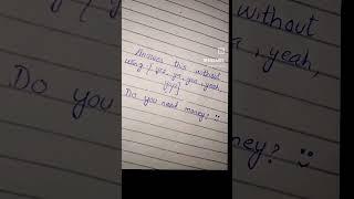 answer this without mentioned words... #art #love #calligraphylattering #calligraphy#shorts#viral