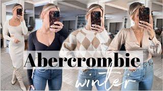 $2000 Abercrombie Try On Haul | Casual, Cozy & Holiday