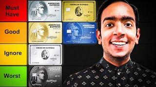 Ranking Worst to BEST American Express Credit Cards 2025 (My Honest Review)