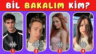 Sesi Tahmin Et!  Ünlü YouTuber'ların Sesini Bilebilecek misin?  Eğlenceli Ses Tanıma Oyunu! 