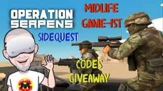 Midlife Game-ist Livestream - Operation Serpens - SideQuest Oculus Quest