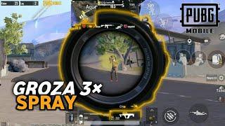 GROZA 3× SPRAY |PUBG MOBILE