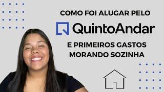 Como foi alugar pelo quinto andar ? Primeiros gastos #morando sozinha é aplicativo de transporte.