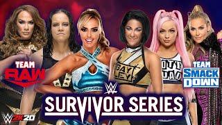 Team SmackDown (Natalya, Liv, Bayley) vs. Team Raw (Nia, Baszler, Peyton Royce) | Survivor Series 20