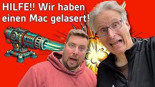 HILFE wir haben einen Mac GELASERT  