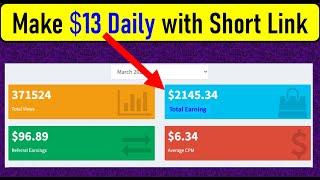 High Paying Link Shortener - The Best Way to Earn Money Online || 5 Highest paying URL shorteners