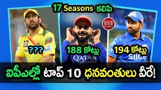 Top 10 Highest Earning Players In IPL From 2008 To 2024 | Total IPL Salary Rankings | GBB Cricket