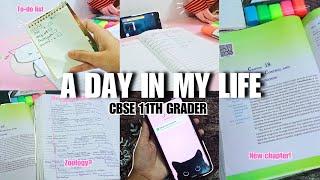 A Day In My Life  | Cbse 11th Grader  | Vlogibuzz