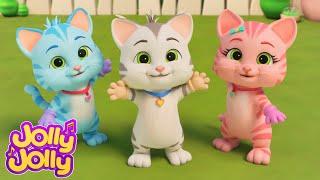 Three little kittens, The Ice Cream Song + More | Jolly Jolly Kids Songs