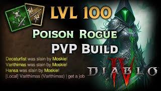 Diablo 4 Rogue Build - Level 100 PVP Rogue Build