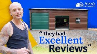 Scott: "Details & Price for my garage? Alan's Factory Outlet NAILED it!"