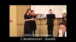 INSELHOTEL Potsdam 2. Benefizkonzert Quartett der Streicher