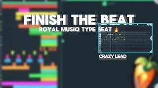 Finish The Beat Challenge. Havard Amapiano | Royal MusiQ Type Beat