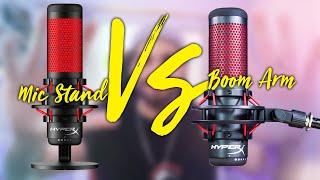 Boom Arm Vs Mic Stand | Should You Get A Boom Arm For Your Microphone?