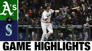 Athletics vs. Mariners Game Highlights (9/27/21) | MLB Highlights