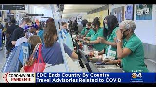 CDC Ends Country-By-Country COVID Travel Restrictions