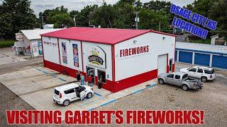 Garretts Fireworks Osage City, KS Store (INSIDE LOOK!)