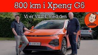 800 km i FREMRAGENDE Xpeng G6