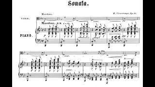 Henri Vieuxtemps, Viola Sonata in B-flat major, Op. 36 (1860) (audio+score)
