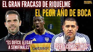 GAGO SIGUE FRACASANDO EN BOCA Y CASI LOS DEJA FUERA DE LIBERTADORES | PÉSIMA GESTIÓN DE RIQUELME