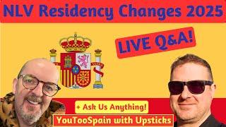 Spain NLV visa changes 2025! NEW Non-Lucrative Residency Laws