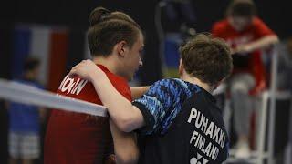 Badminton Austrian U17 Open 2024 BS U17 Aapo Puhakka vs George Alexandru Mocan Badminton Match