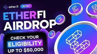 Crypto Airdrop | Made Up To 50,000$ Etherfi Season 3 Airdrop