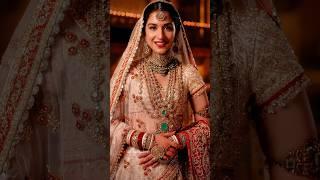 Radhika Merchant's Stunning Bridal Look at Her Wedding with Anant Ambani  #radhikamerchant