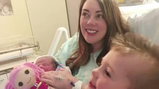 Noelle Heather's birth story via c-section