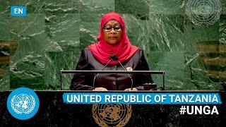   Tanzania - President Addresses United Nations General Debate, 76th Session (English) | #UNGA