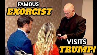 Live Update: Famous exorcist Fr. Chad Ripperger at Donald Trump's Mar-a-Lago