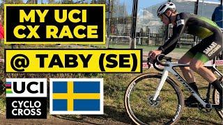 MY UCI CYCLOCROSS RACE @ TABY SWEDEN  - GoPro hero 12 BIKE FOOTAGE - 4K 60 fps