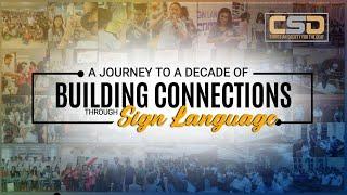 A Journey to a Decade of Building Connections | Christian Society for the Deaf