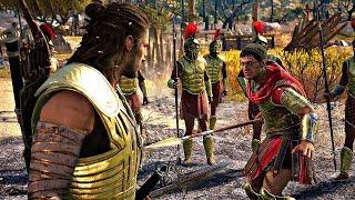 Assassin's Creed Odyssey - Alexios Kills Stentor (Battle Between 2 Spartans)