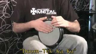 Darbuka Beginning Finger Snap Techniques with Larry Salzman