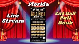 Florida $30 Gold Rush Multiplier Scratch Off Tickets