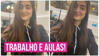 Faculdade e Trabalho: Minha vida em NY | VLOG  Roberta Frossard