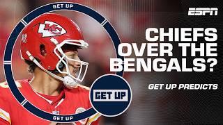 Get Up's UNANIMOUSLY taking the Chiefs to beat the Bengals + Rodgers and Jets look to BOUNCE BACK 