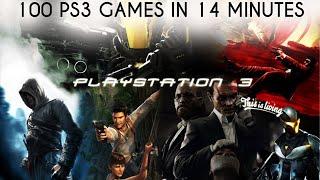 100 PS3 Games in 14 Minutes