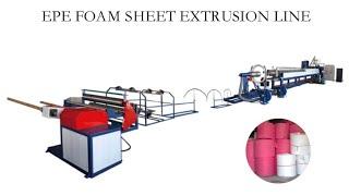 Epe/PE Foam Sheet Extruder/Mattress Production Line/ Baby mat making machine/Plastic Picnic