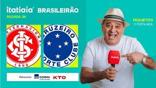 INTERNACIONAL X CRUZEIRO AO VIVO NA ITATIAIA | REACT DO BRASILEIRÃO