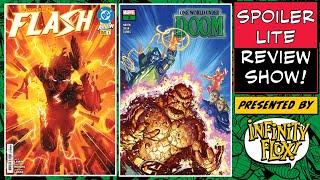 Before Release Weekly Comics Absolute Flash, Absolute Batman, One World Under Doom, Zatanna, GI Joe